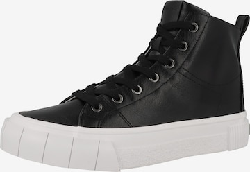 TAMARIS High-Top Sneakers in Black: front