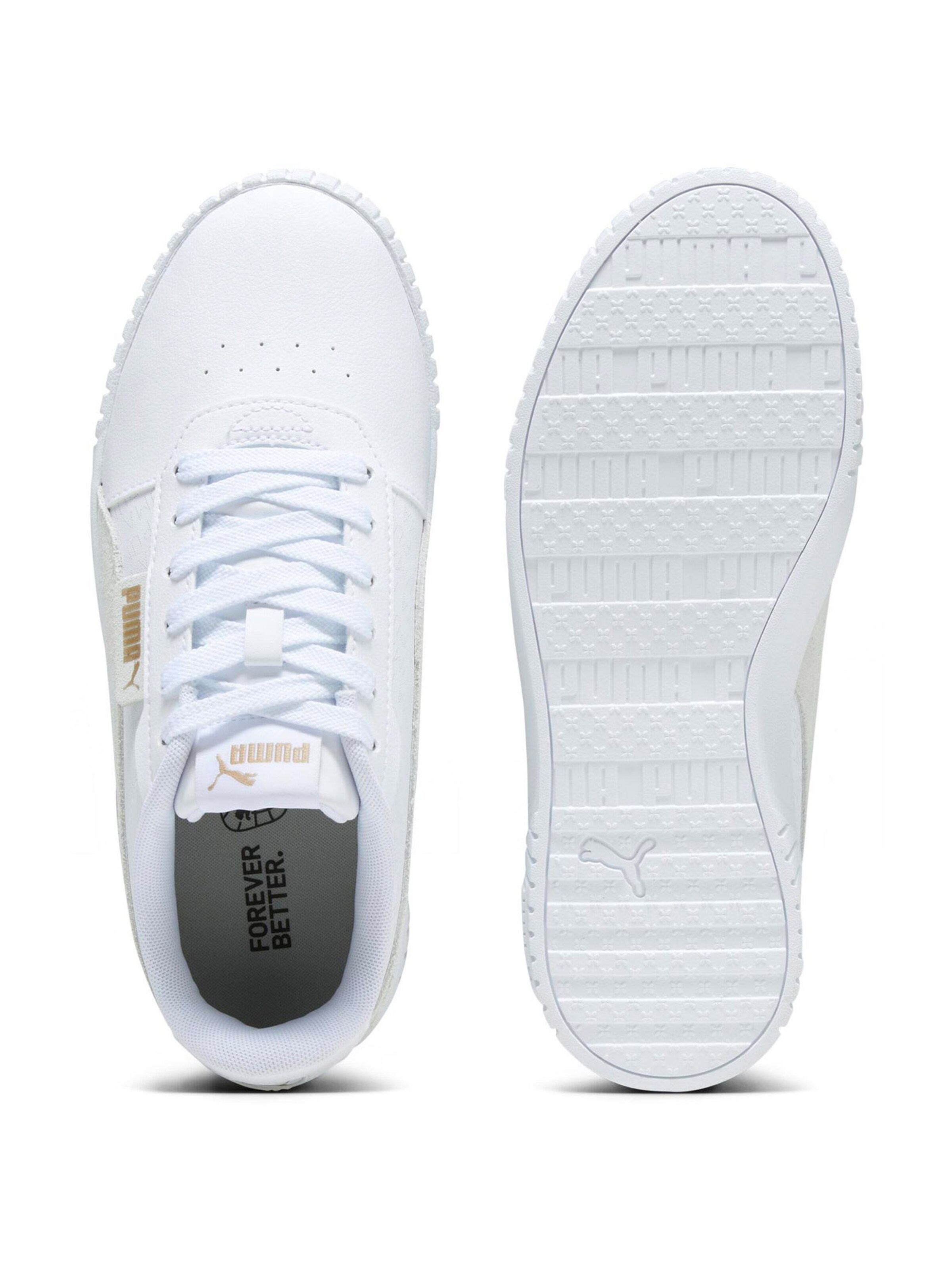 PUMA - Sapatilhas baixas 'Carina 2.0' em branco