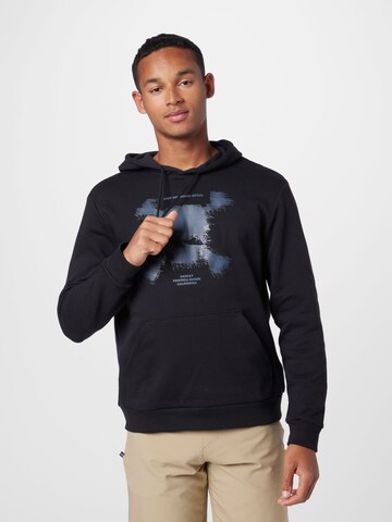 OAKLEY Athletic Sweatshirt in Black: front