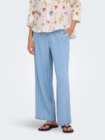 Jaqueline de Yong Baggy Trousers 'Mira' in Blue