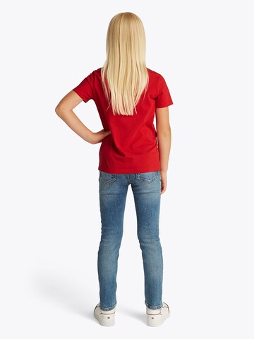 Maglietta 'ESSENTIAL' di TOMMY HILFIGER in rosso