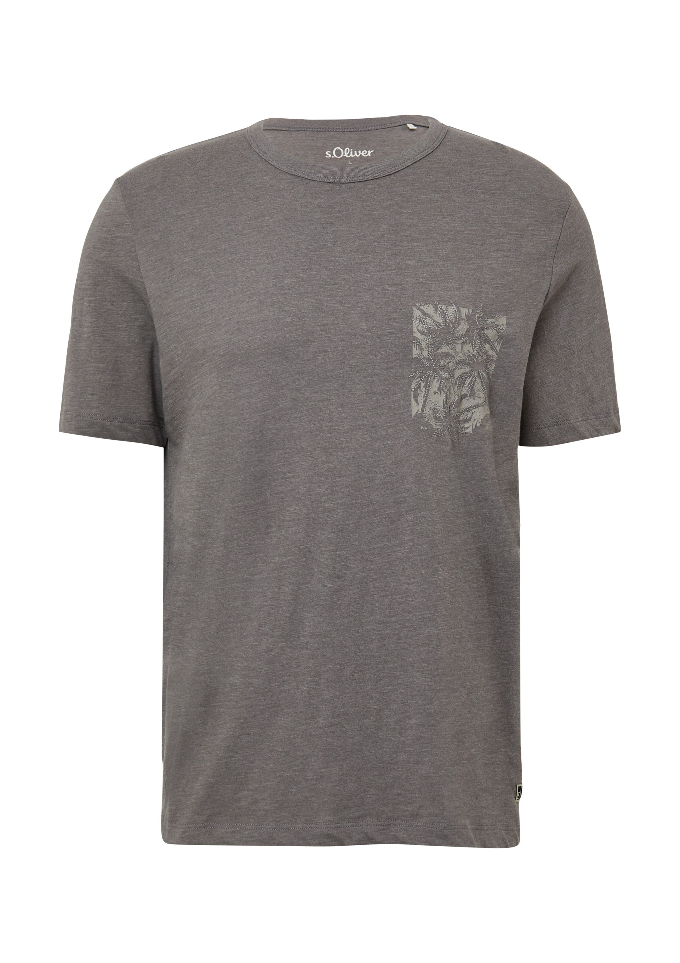 s.Oliver Tričko – šedá: přední strana