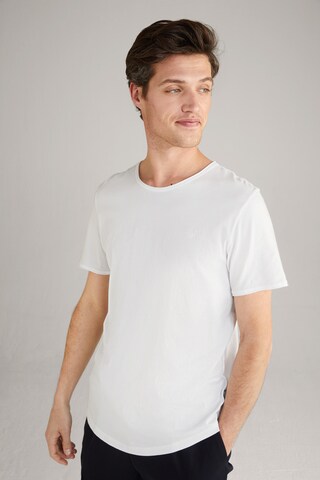 T-Shirt 'Cliff' JOOP! Jeans en blanc : devant