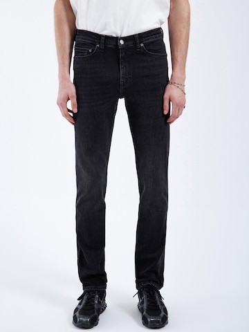 Dr. Denim Skinny Jeans 'Snap Skinny' in Black: front