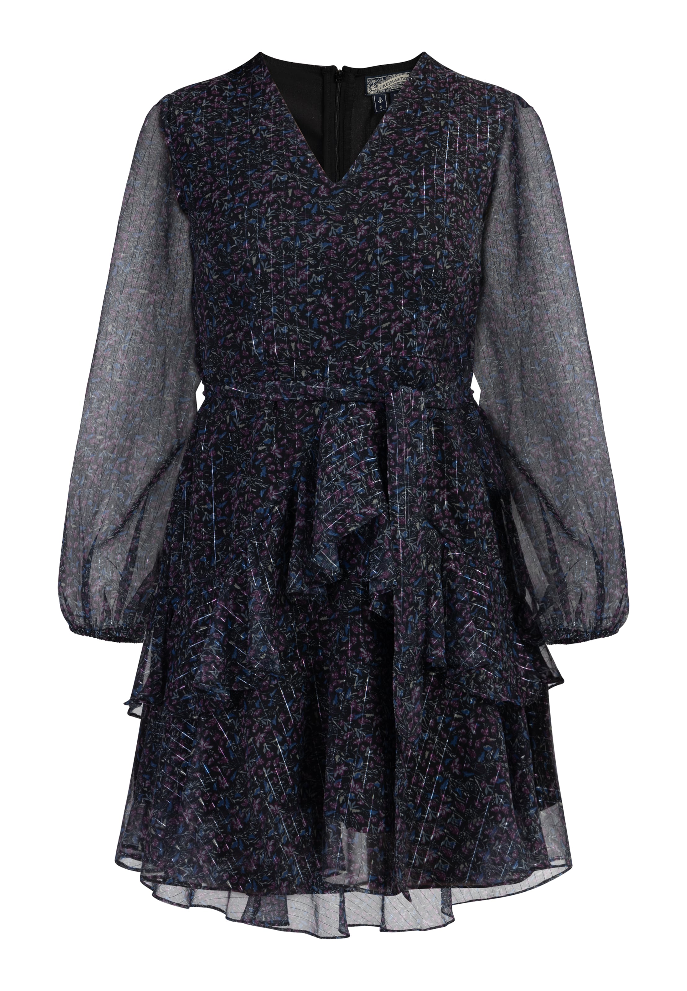 DreiMaster Vintage Mekko värissä musta: etupuoli