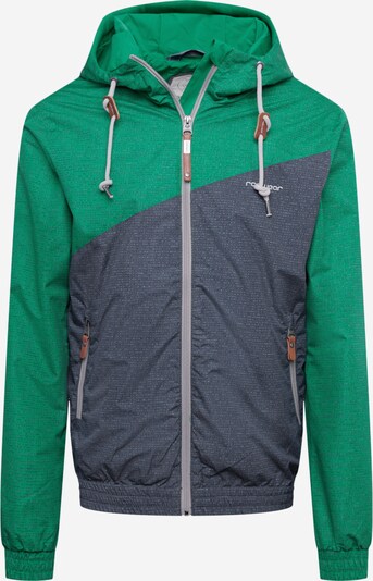 Ragwear Tussenjas 'NUGGET' in de kleur Grijs / Groen, Productweergave