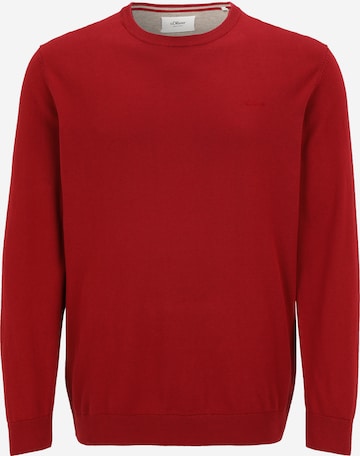 Pull-over s.Oliver en rouge : devant