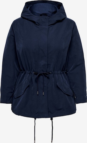 ONLY Carmakoma Between-Seasons Parka in Blue: front