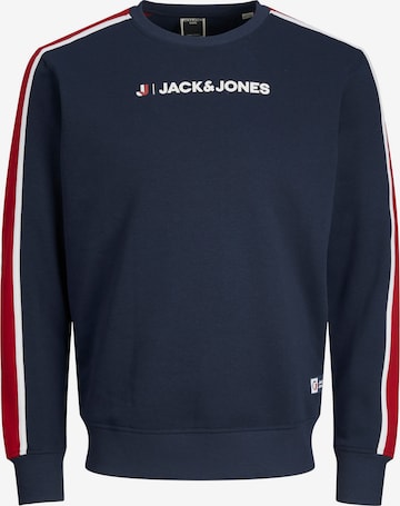 JACK & JONES - Sudadera 'LOGAN' en azul: frente