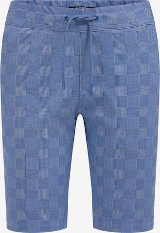 WE Fashion Slim fit Trousers in Blue: front