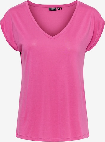 rozā PIECES T-Krekls 'Kamala': no priekšpuses