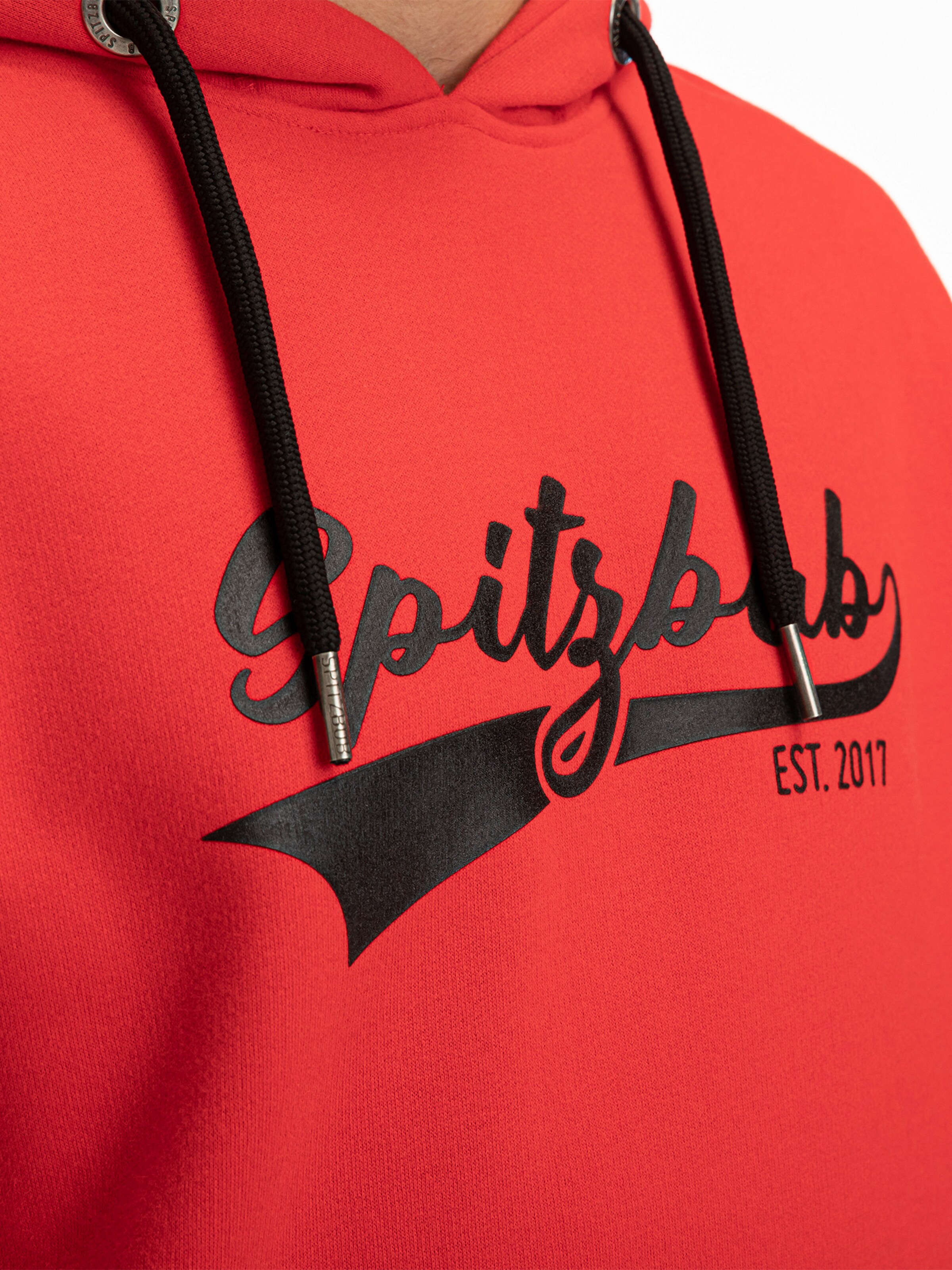 SPITZBUB Sweatshirt 'Anton' in Red