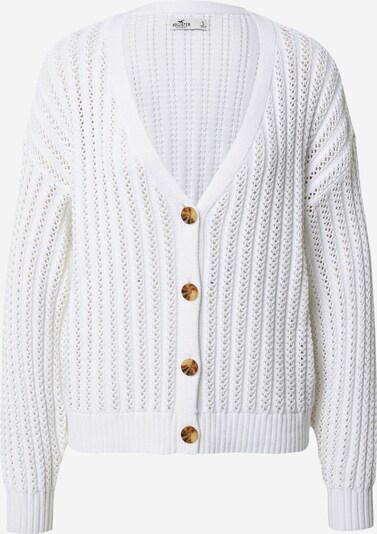 Geacă tricotată 'EMEA' HOLLISTER pe alb, Vizualizare produs
