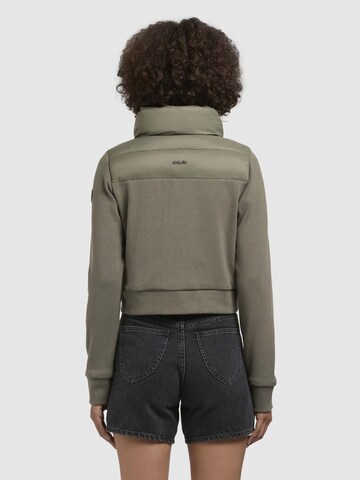 Veste mi-saison khujo en vert
