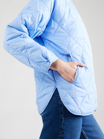 PIECES Between-Season Jacket 'STELLA' in Blue