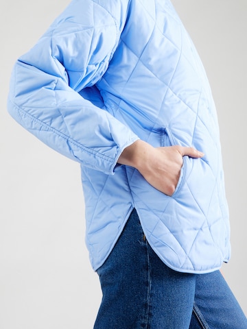 PIECES Between-Season Jacket 'STELLA' in Blue