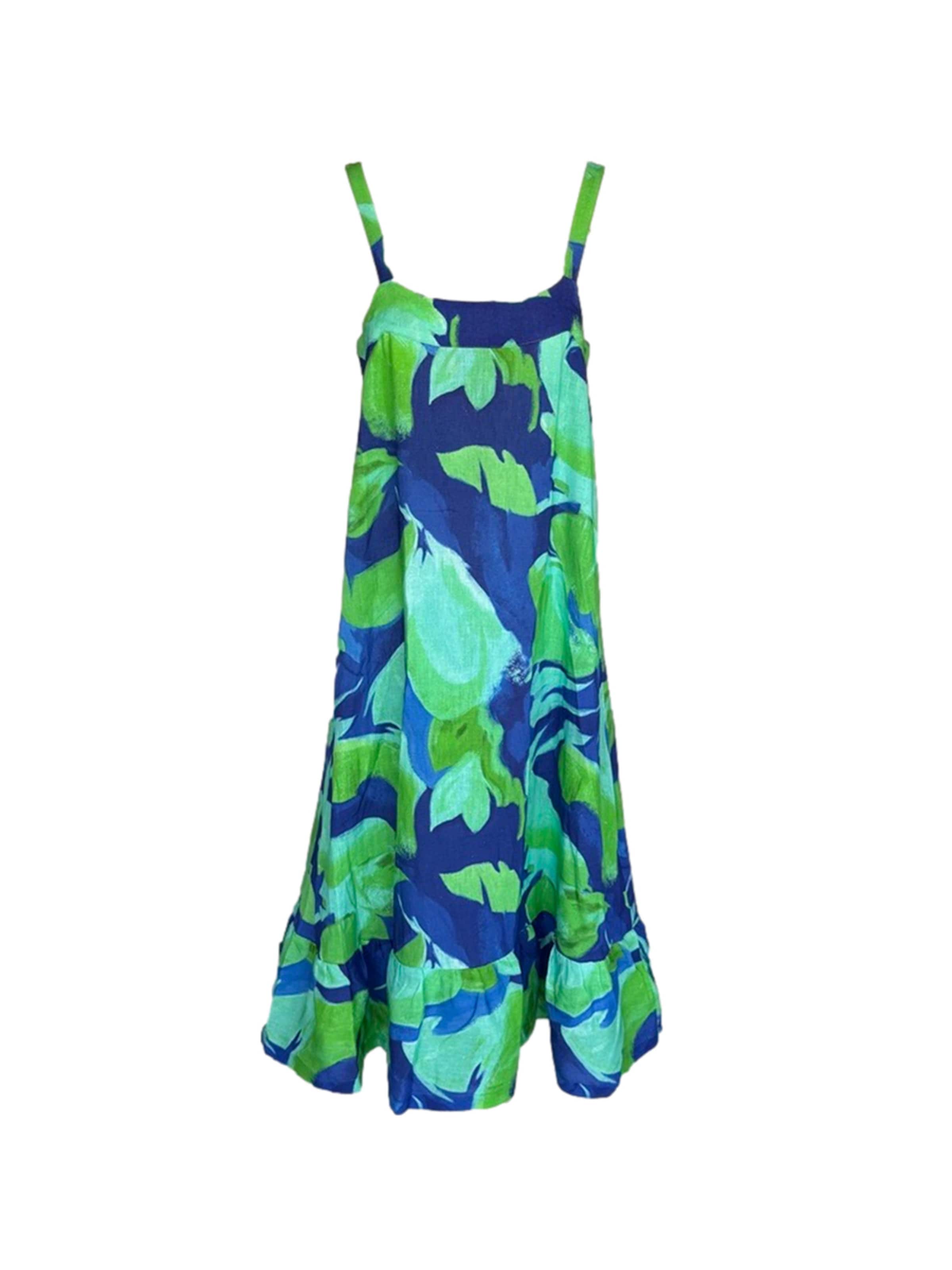 Haris Cotton - Vestido de verano 'Haris Cotton' en azul: frente