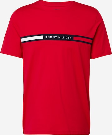 TOMMY HILFIGER Μπλουζάκι σε κόκκινο: μπροστά