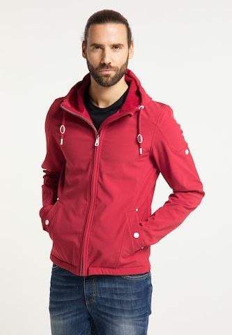 Veste mi-saison DreiMaster Maritim en rouge : devant