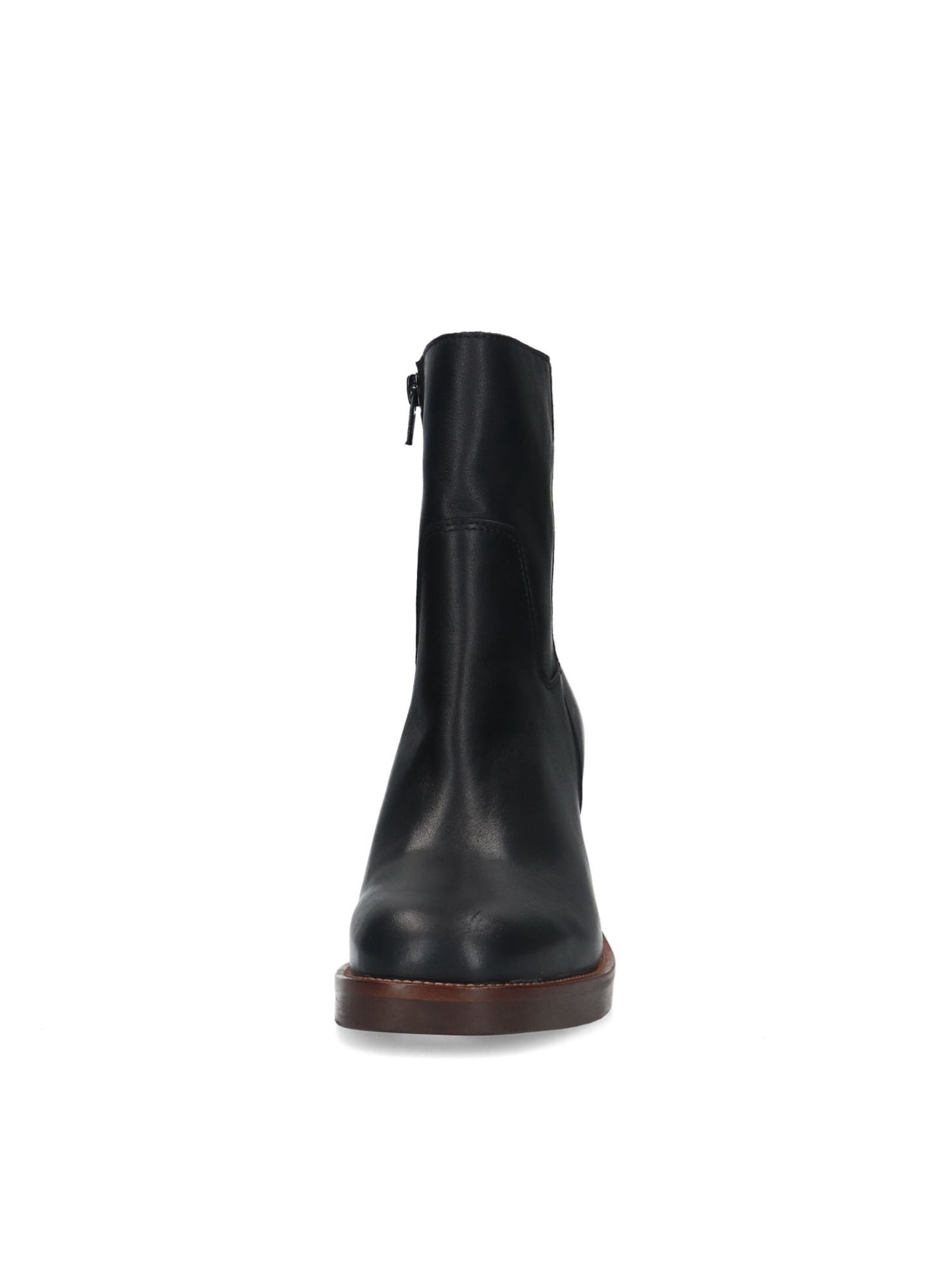 MANFIELD Stiefelette in Schwarz