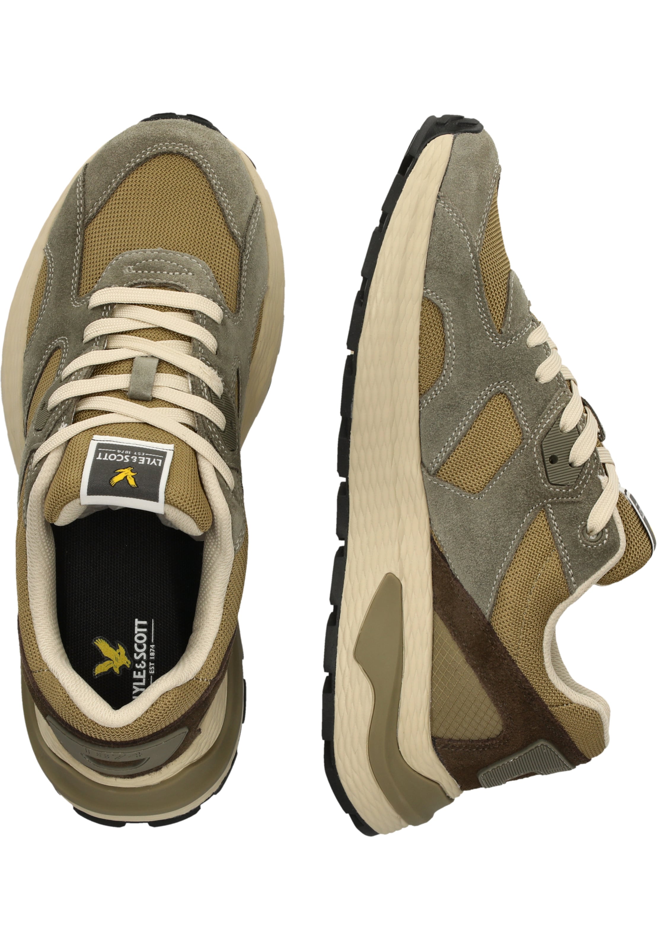 Lyle & Scott Sneaker 'Logan' in Grün