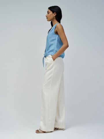 Salsa Jeans Blouse 'Birmingham' in Blauw
