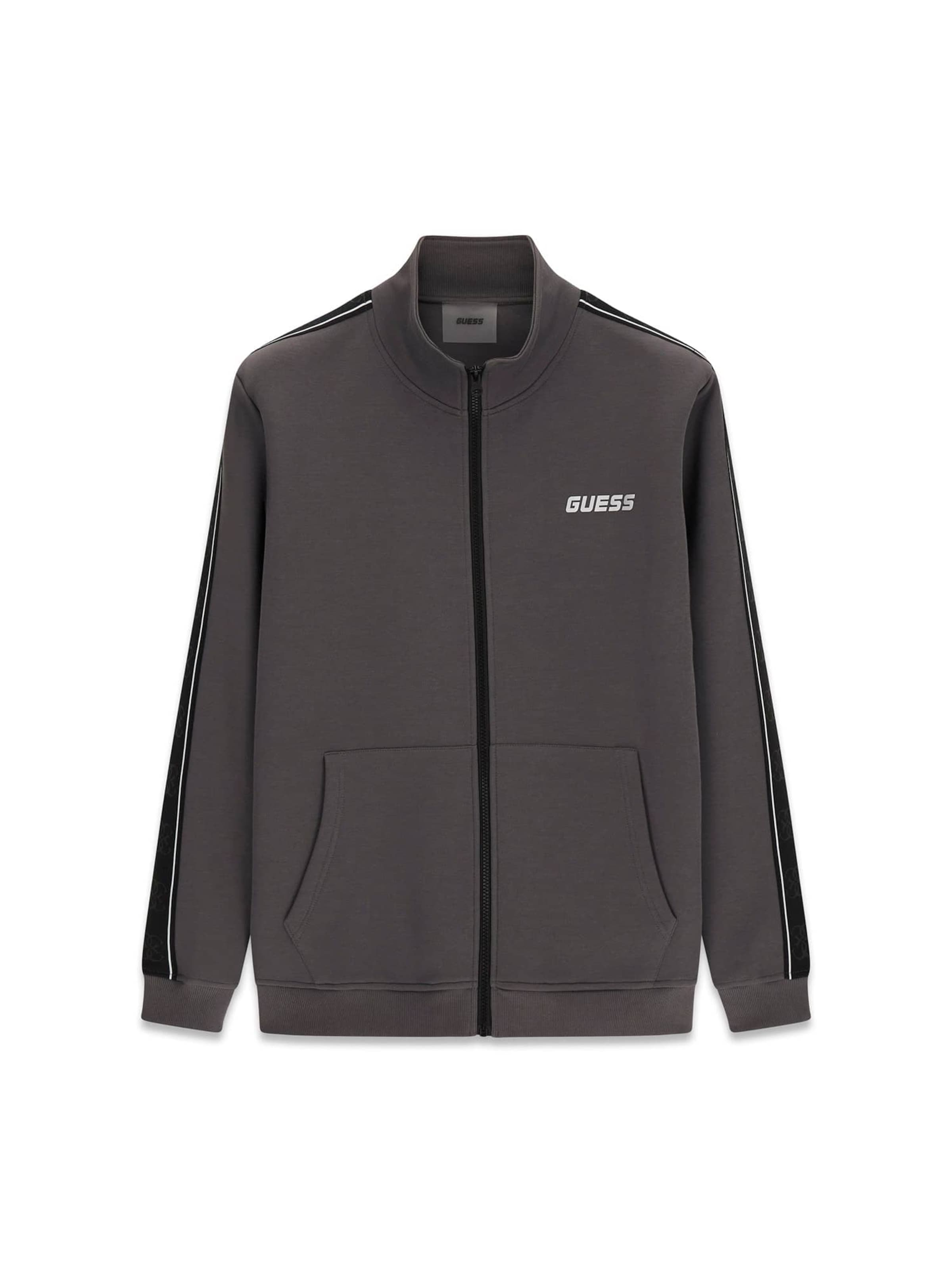 GUESS Athletic Sweatshirt 'Mickey' in Grey: front