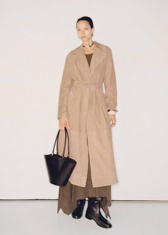 MANGO Shopper 'Meti' in Braun