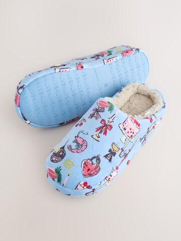Next - Zapatillas de casa en azul