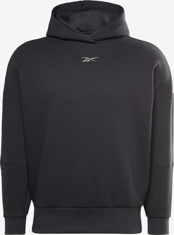 Reebok Sport Athletic Sweatshirt 'Studio' in Black: front