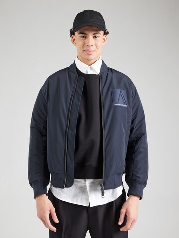 ARMANI EXCHANGE Between-season jacket in Blue: front