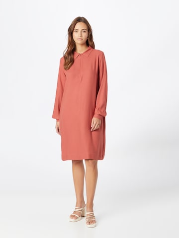 SKFK Shirt Dress 'KAROL' in Orange: front