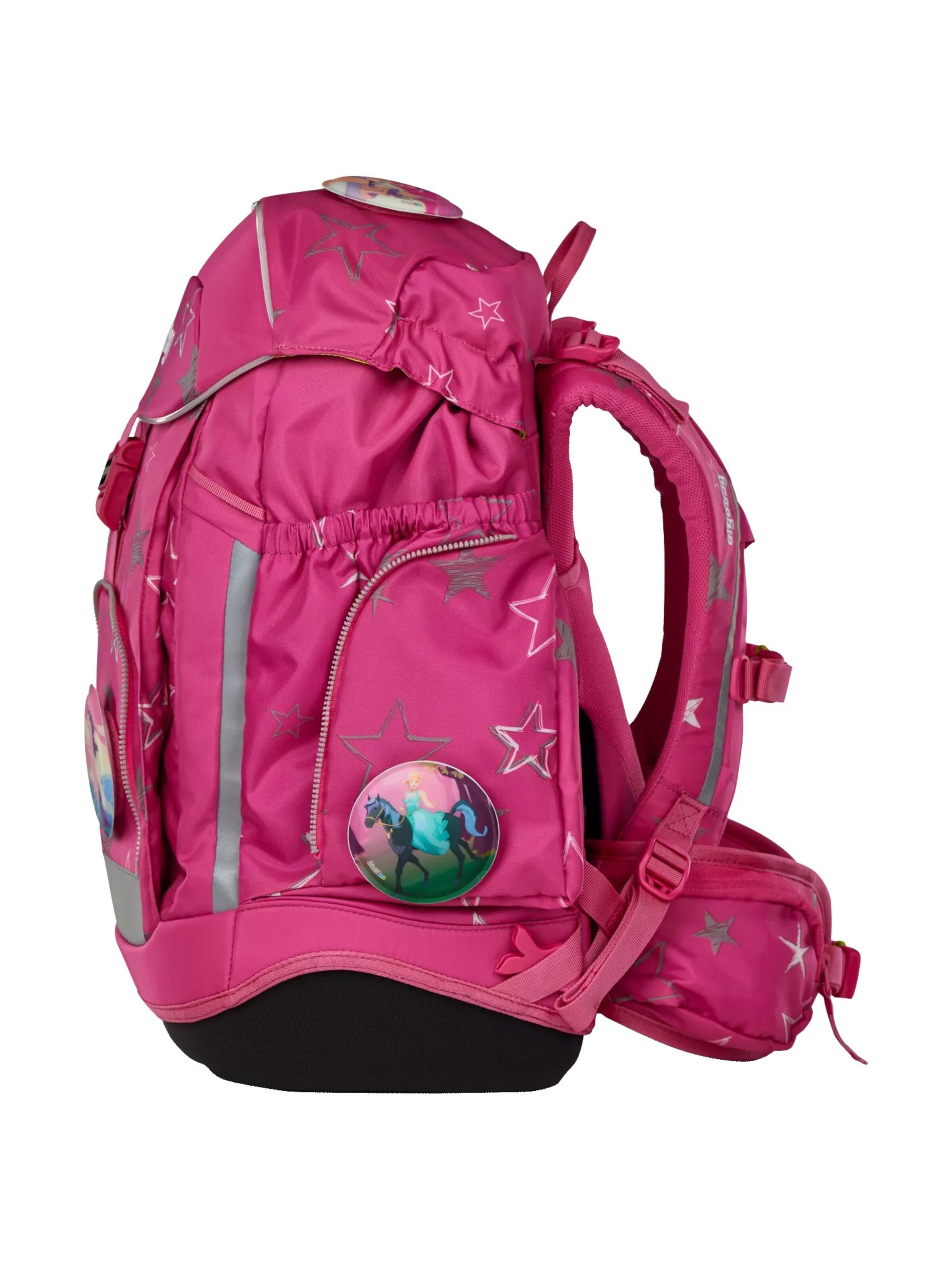 ergobag Backpack 'Schulranzen-Set maxi Set' in Pink