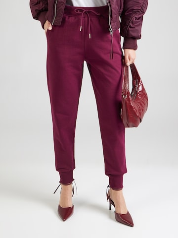 Tapered Pantaloni 'ARCHIVE' de la Calvin Klein Jeans pe mov: față