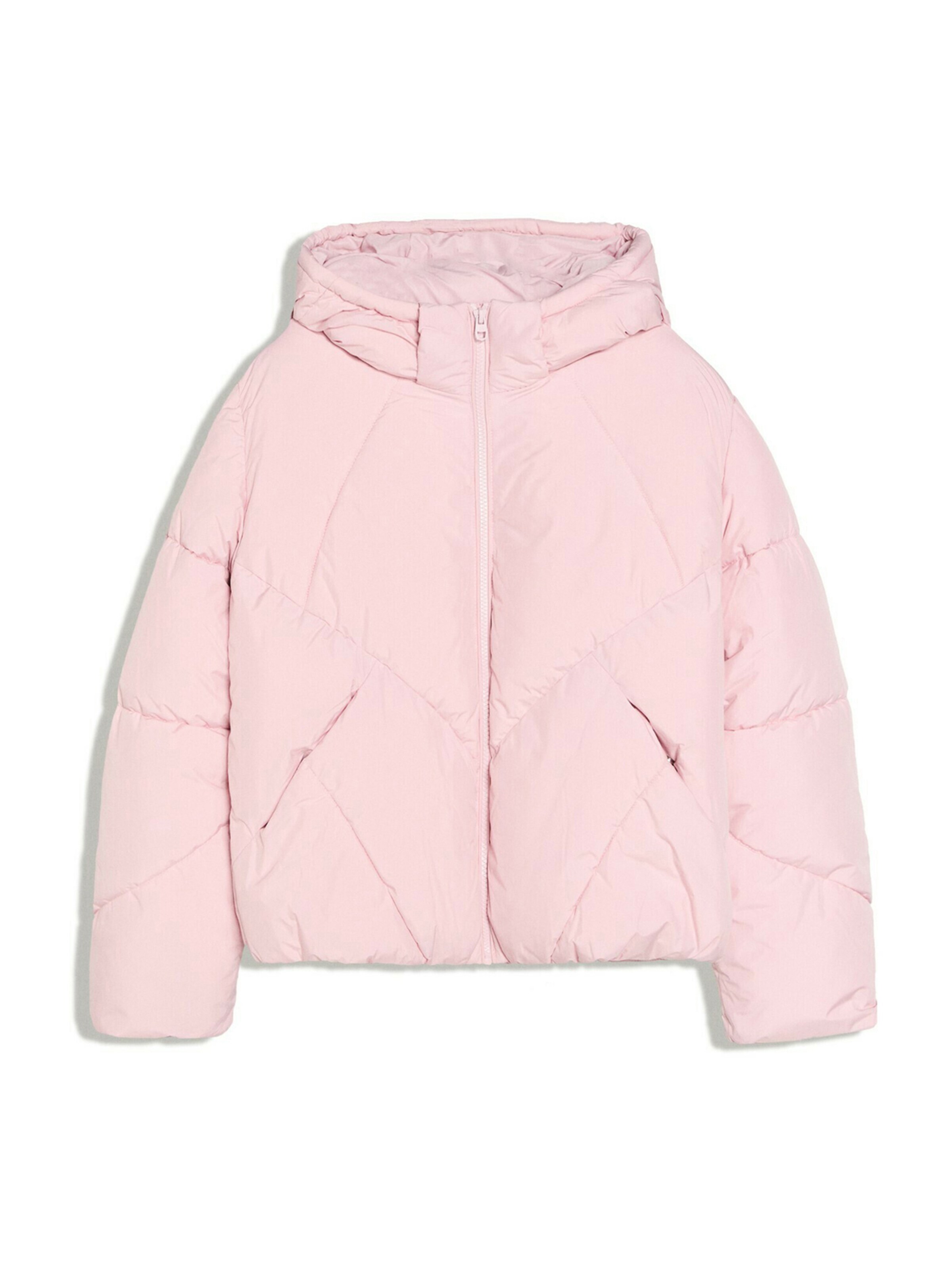 Bershka Zimní bunda ve velikosti XS - růžová, Produkt