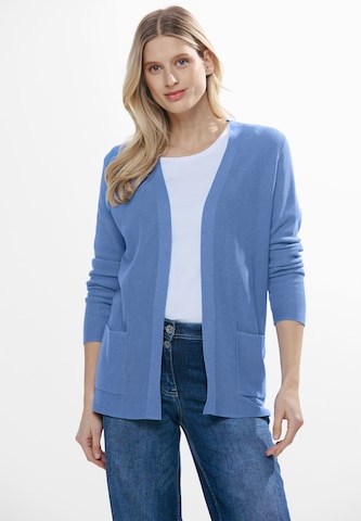 CECIL Knit Cardigan in Blue: front