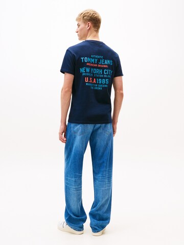 Tommy Jeans Shirt 'USA' in Blauw