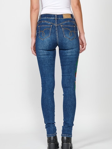KOROSHI regular Jeans i blå