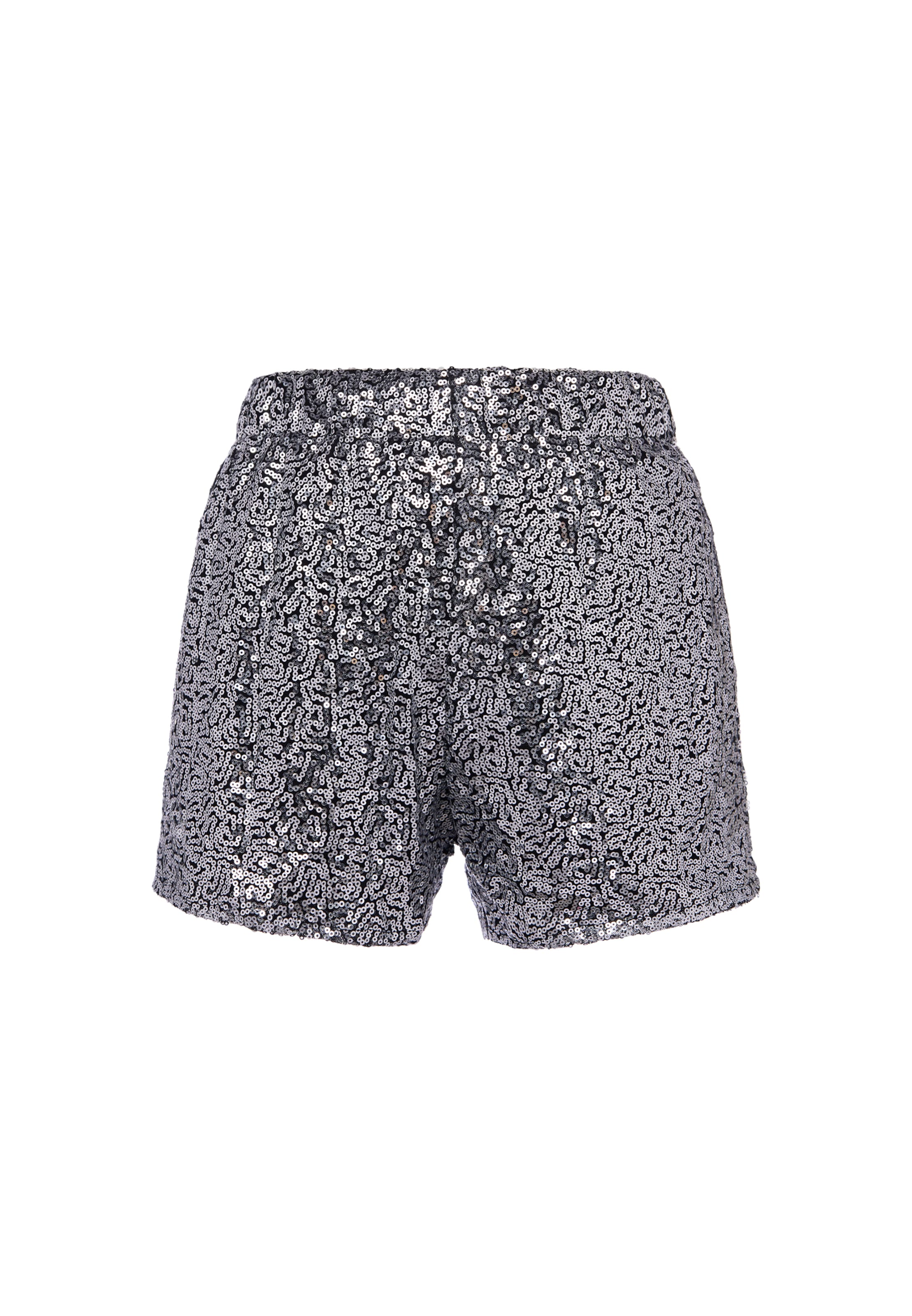 faina Slimfit Broek in Zwart: voorkant