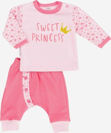 Baby Sweets Set in Pink: front