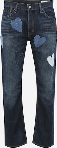 Levi's® Upcycling Slimfit Jeans 'Kelvyn Colt Design 504' in Blau: predná strana