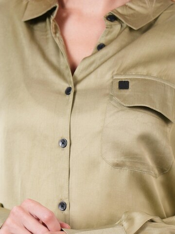 Chemisier M.O.D MIRACLE OF DENIM en vert