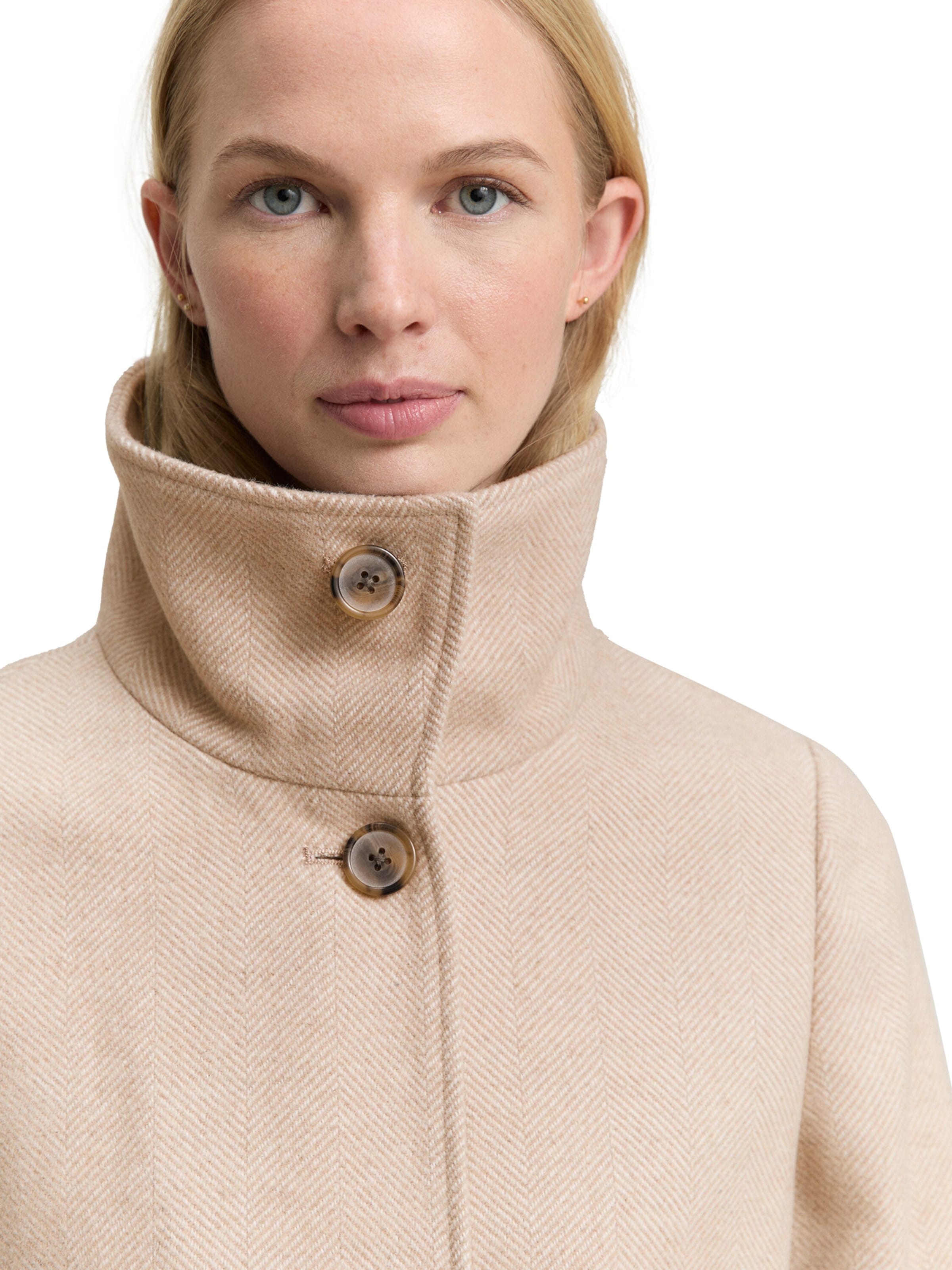 TOM TAILOR Tussenmantel in Beige