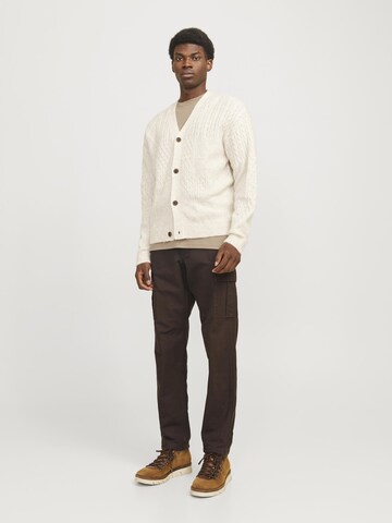 JACK & JONES Loosefit Cargobroek in Bruin