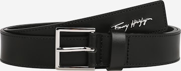 Cintura 'SIGNATURE 3.0' di TOMMY HILFIGER in nero: frontale