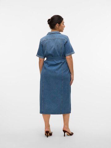Robe 'TRYLLA' Vero Moda Curve en bleu