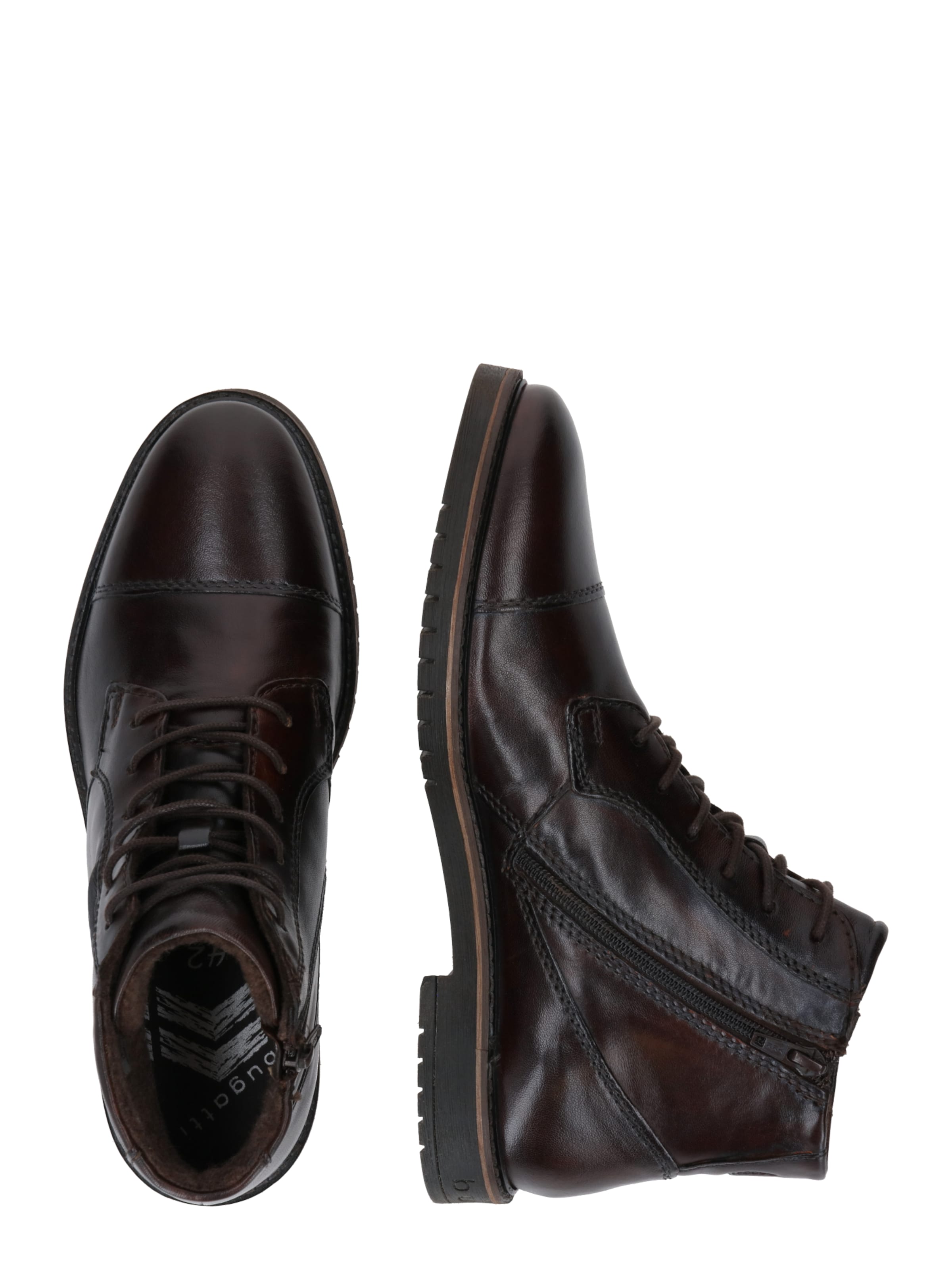 Boots stringati 'Caj' di bugatti in marrone