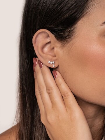 Hey Happiness Oorbellen 'Starlit Drop' in Zilver