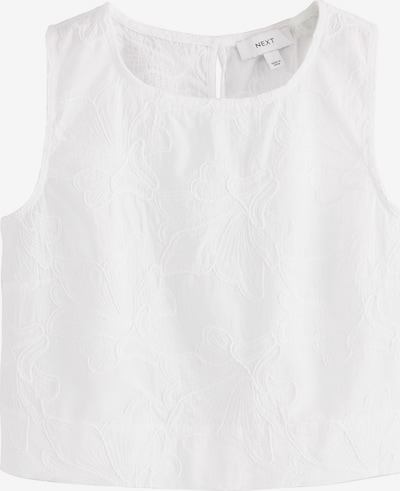 Palaidinė be rankovių iš Next, spalva – balta, Prekių apžvalga