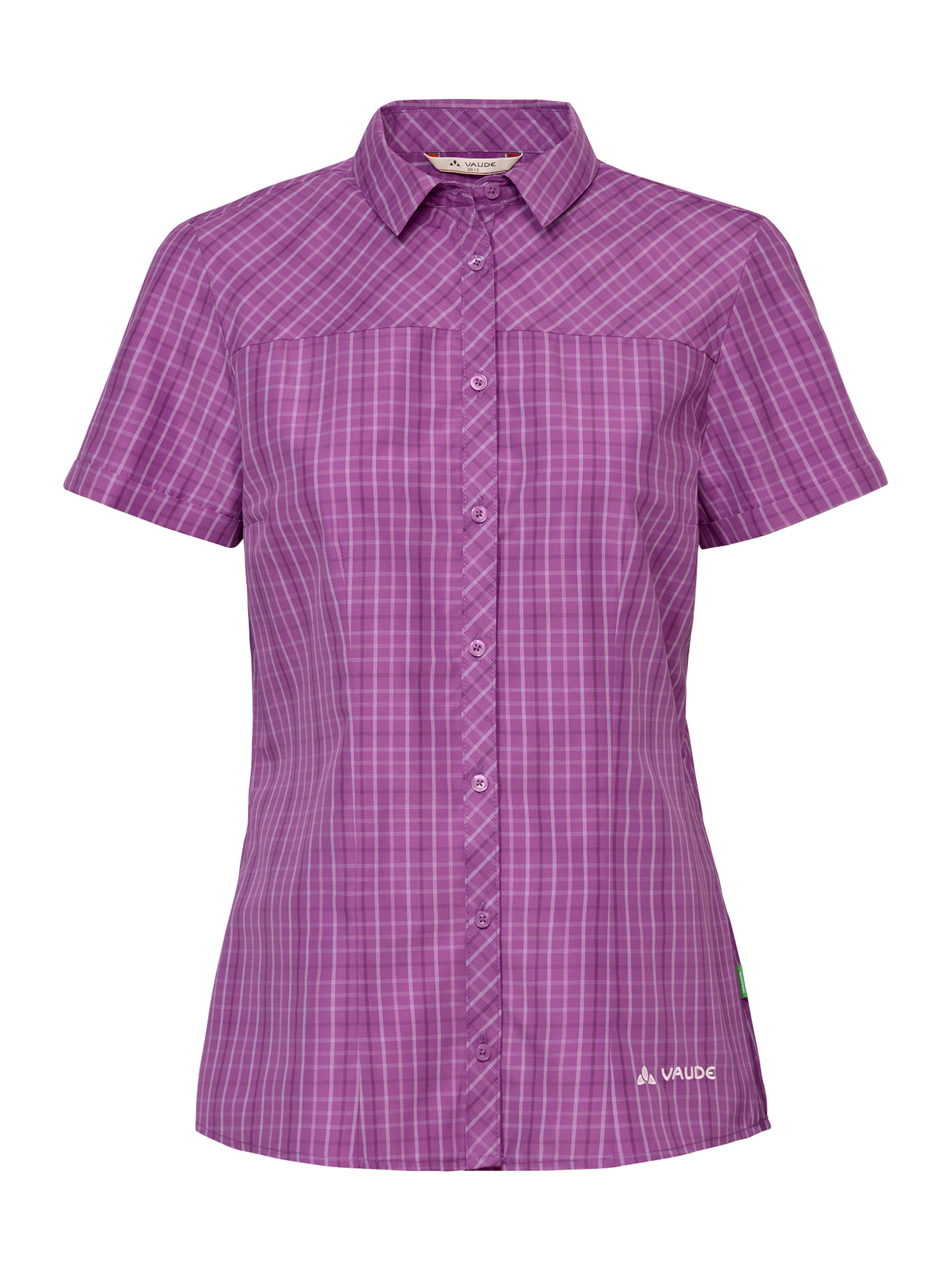 VAUDE Multifunctionele blouse 'Tacun II' in Lila: voorkant